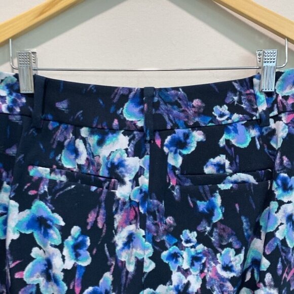 Ann Taylor Floral Straight Leg Pants - Picture 8 of 12